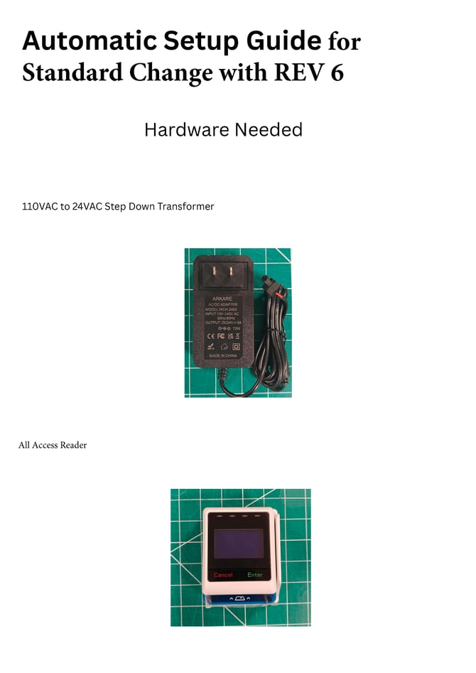Automatic Setup Guide for Standard Change Guardian XP REV 6_Page_1-1