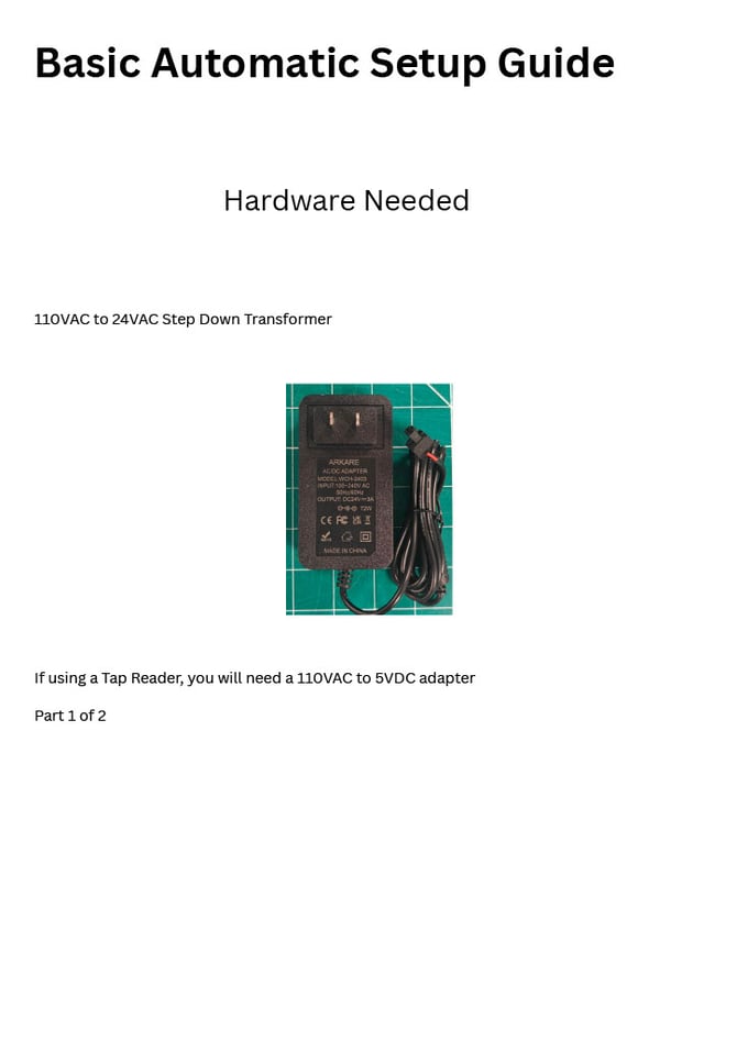 REV 4 Automatic Setup Guide - GuardianXP - 1